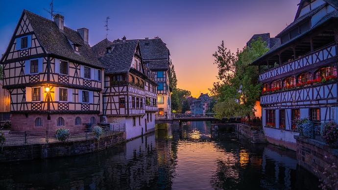 strasbourg la nuit